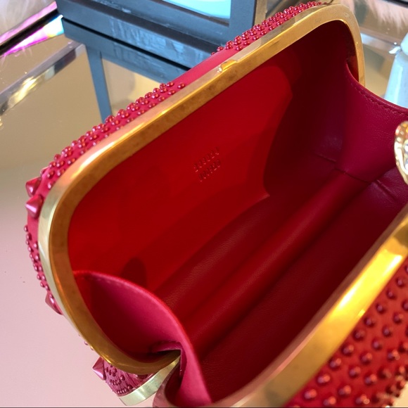 Alexander McQueen
Spike Red Leather Clutch - Picture 7 of 8